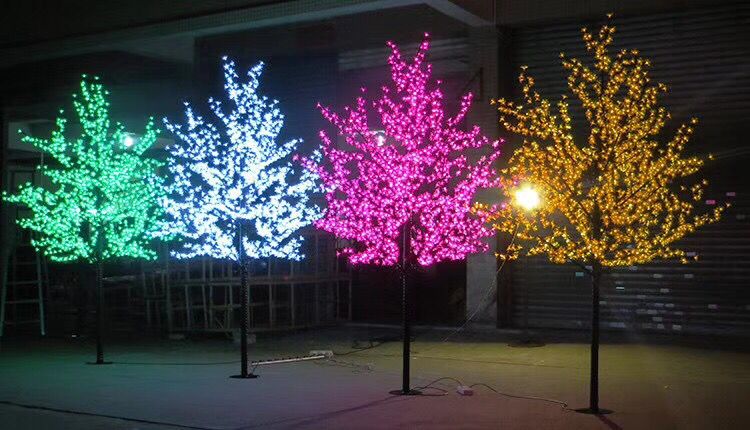 LED Cherry Blossom Tree Light with normal trunk - 副本