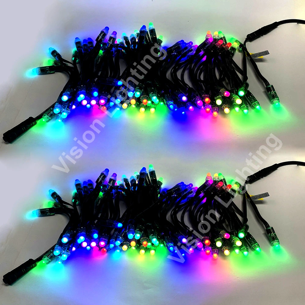 SPI TTL WS2811 Pixel Lights Led Pixel Garland Programmable RGB Swan Light