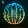 Ws2811 Programmable Pixel Rope Light LED RGB Illuminated Foldable Ball 3D Motif Lights