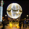 Christmas Special Decoration LED 3D Hot Air Balloon Motif Light