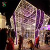 LED Christmas Gift Box Lights for Outdoor Decoration | 3D Giant Present Motif Light