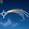 Customized LED Across Street Motif Light Outdoor Christmas Decoration
